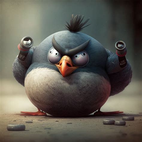 Angry Birds Reimagined Through Midjourney Ai Renders Angrybirdsnest