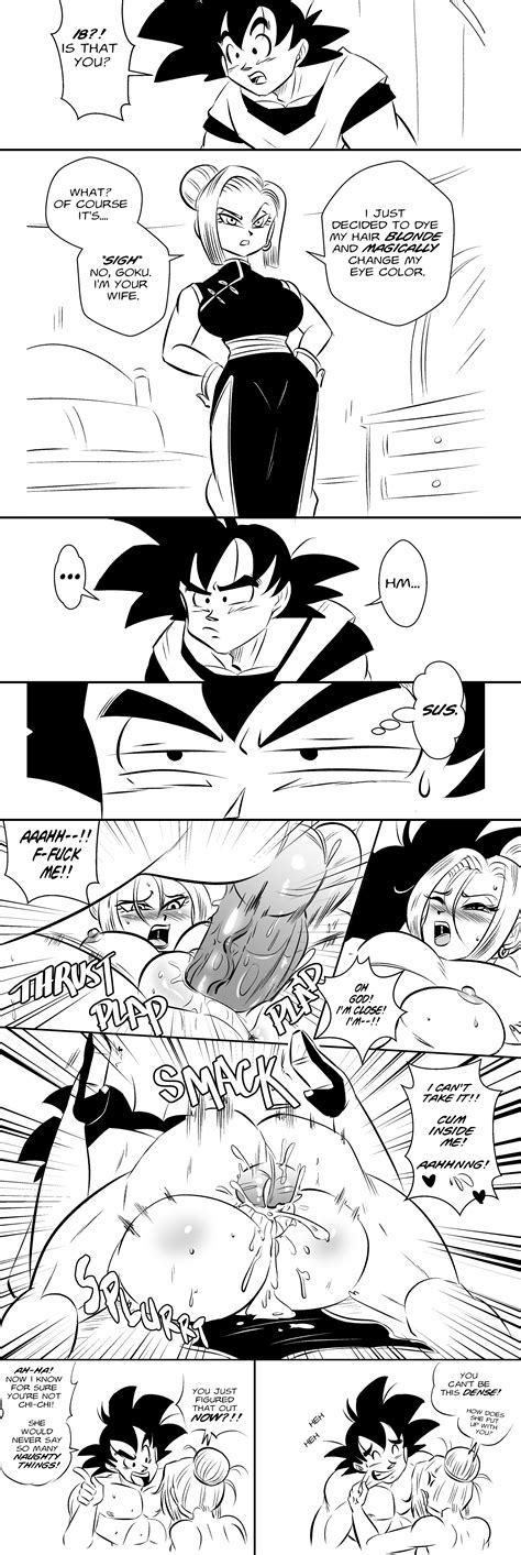 Rule 34 9koma Android 18 Areolae Ass Big Breasts Black Hair Breasts