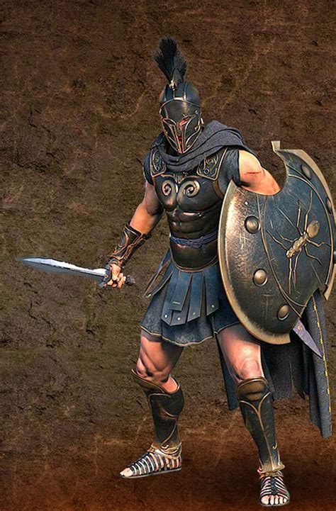 Myrmidon Concept Spartan Warrior Greek Warrior Ancient Warriors