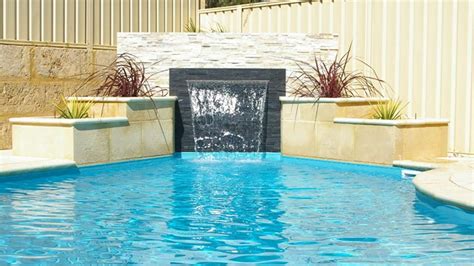 37 Swimming Pool Water Features Waterfall Design Ideas Designing Idea