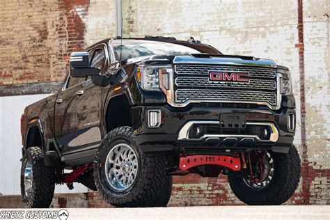 Lifted 2020 Gmc Sierra 2500hd Denali With 7 9 Inch Full Throttle