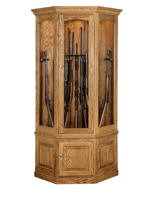 But i take good care of my guns, whether i'm at the range shooting them or storing them until the next time i get one out to carry or shoot. 14 Gun Corner Gun Cabinet - Town & Country Furniture