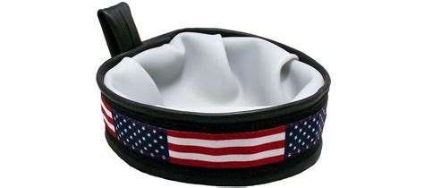 We highly recommended you to invest in premium elevated dog feeder. Trail Buddy Collapsible Dog Travel Bowl - USA Stars ...