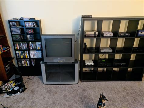 Here Is My Retro Gaming Setup In My Bedroomgaming Room