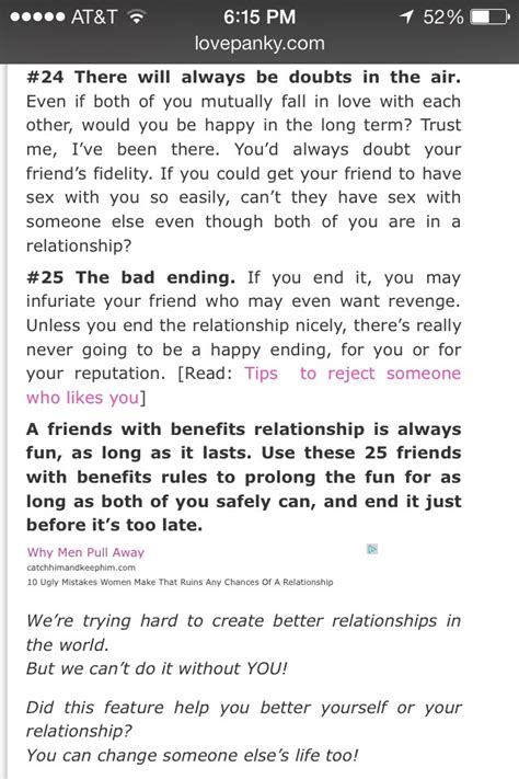Friends With Benefits Rules To Remember Trusper
