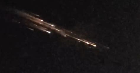 Likely Rocket Debris Lights Up Skies Over The Pacific Northwest