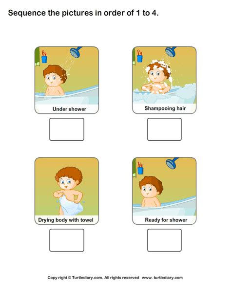 Personal Hygiene Worksheets For Kids