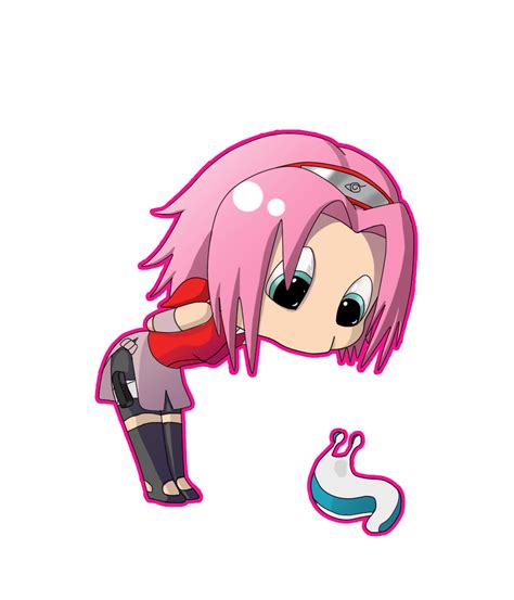 Chibi Shippuden Sakura By Daisyanimeluvr On Deviantart