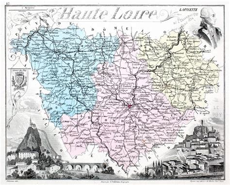 Le Département De La Haute Loire En 1883