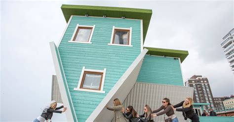 See Inside This Crazy Upside Down House In Brighton England