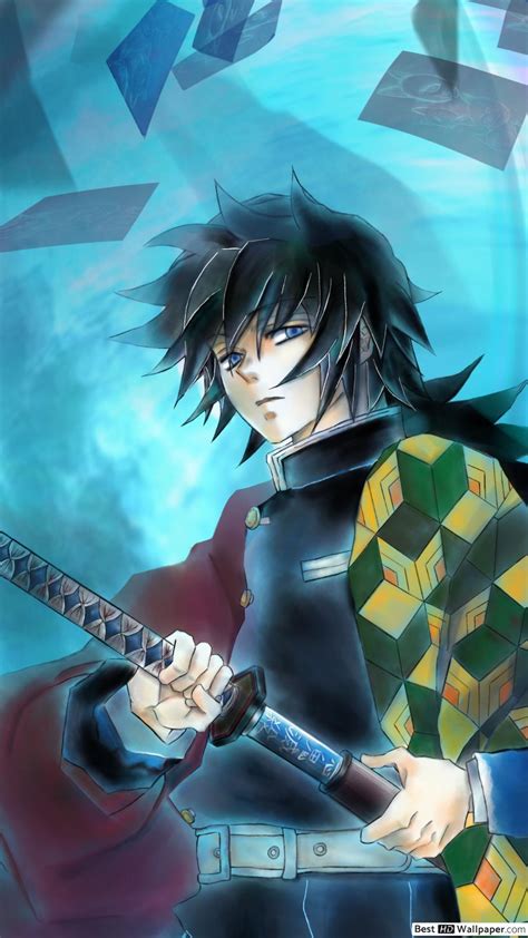 1080x1920 kimetsu no yaiba mobile phone wallpapers. Demon Slayer : Kimetsu No Yaiba - Giyuu Tomioka HD wallpaper download