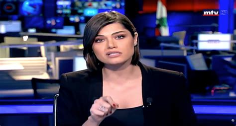 Watch Mtv Lebanese Anchor Nabila Awad Announces State Of Emergency