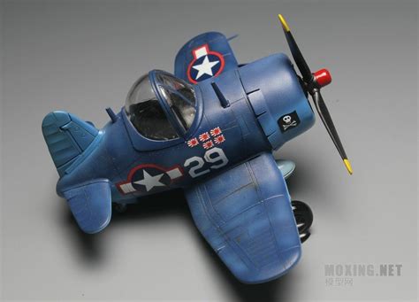 Cute Plane WWII U S Navy F4U Fighter Modelbouwenzo Nl