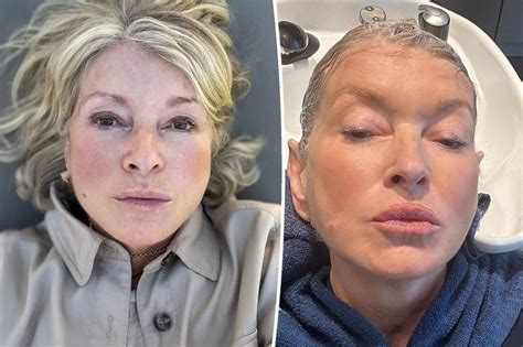 Martha Stewart 81 Shares Unfiltered Selfies With No Facelift