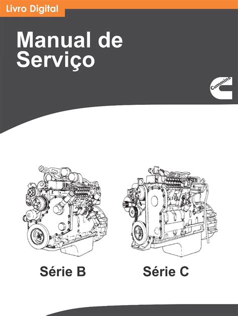 Manual Reparação Serviço Motor Cummins Série B Série C R 2090 Em