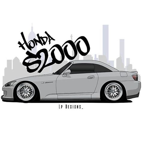 Honda S2000 Honda S2000 Honda Car Drawings