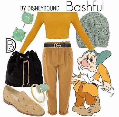 Disneybound Disney Outfits Bashful Inspired Snow Dwarfs