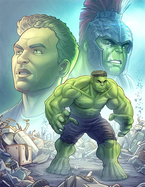 The Incredible Hulk Thor Ragnarok On Behance