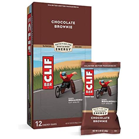 Clif Bars Energy Bars Chocolate Brownie Made With Organic Oats