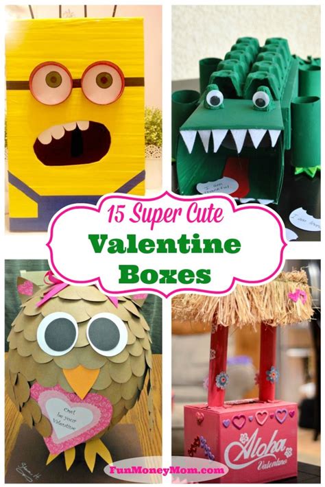 15 Super Cute Valentine Boxes Fun Money Mom