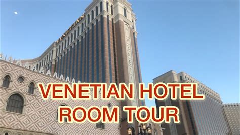 Venetian Hotel Room Tour 2 Queen Suite At Venetian Tower Youtube
