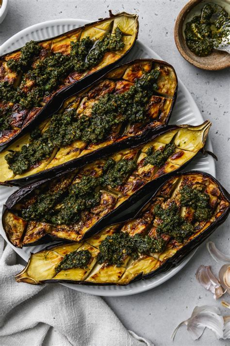 Oven Roasted Eggplant With Honey Chermoula Walder Wellness RD