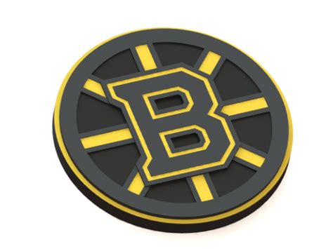 Find out the latest on your favorite nhl teams on cbssports.com. Boston Bruins logo Free 3D Model - .stl - Free3D