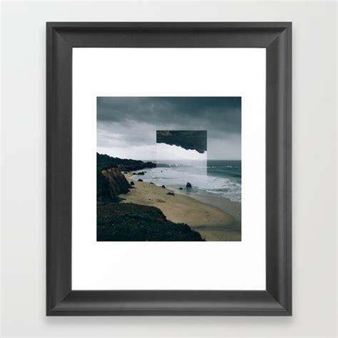 The Tide I Am Framed Art Print By Witchoria Society6