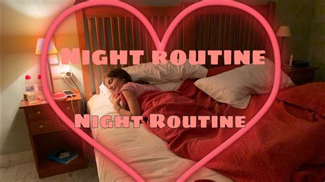 My Nighttime Routine 😴💜 Youtube