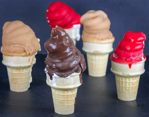 Cherry Butterscotch Chocolate Dipped Cones Dairy Queen Copycat