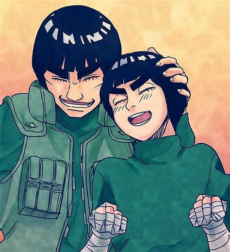 Anime Character Drawing Request No 1 Might Guy And Rock Lee