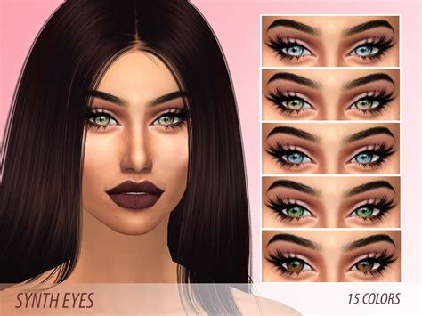 Synth Eyes Found In Tsr Category Sims 4 Female Costume Makeup Sims