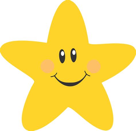 Cute Star Clipart Smile Star Free Transparent Png Clipart Images Images And Photos Finder