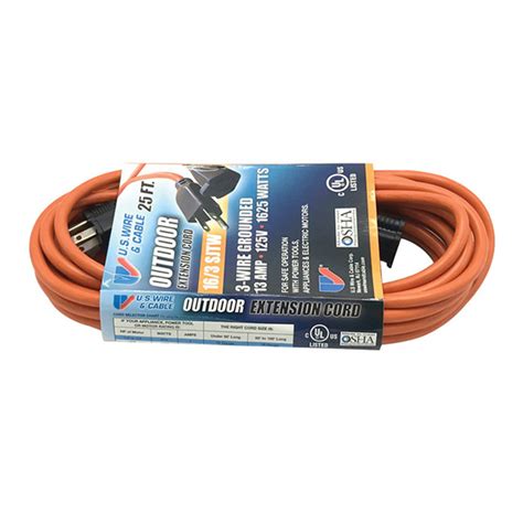 163 25 Ft Extension Cord Wal Rich Corporation