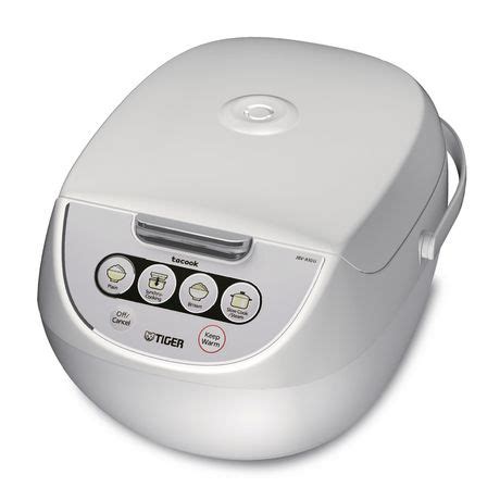 Tiger JBV A 5 5 Cup Micom Rice Cooker With Food Steamer And Slow Cooker