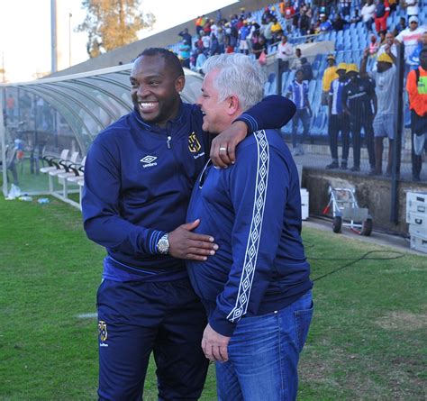 Benni mccarthy is best known as a soccer player. Why Cape Town City coach Benni McCarthy cannot stop smiling