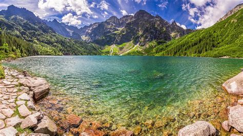 Morskie Oko Lake In Tatra National Park Poland 1920 X 1080 Travel