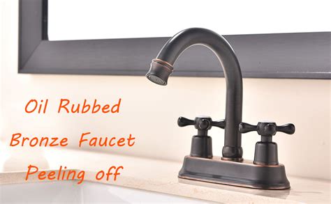 Oil Rubbed Bronze Faucet Peeling Off Heres The Way To Restore