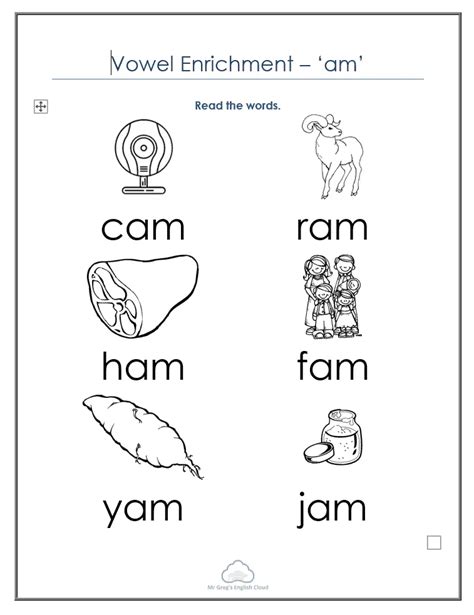 Phonics Worksheets Archives Mr Gregs English Cloud