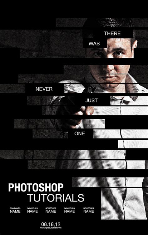 Another tutorial for you guys! Create a Poster Inspired by the Movie "The Bourne Legacy ...