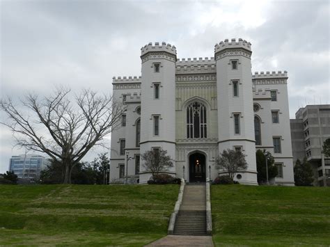 The Old State Capitol In Louisiana