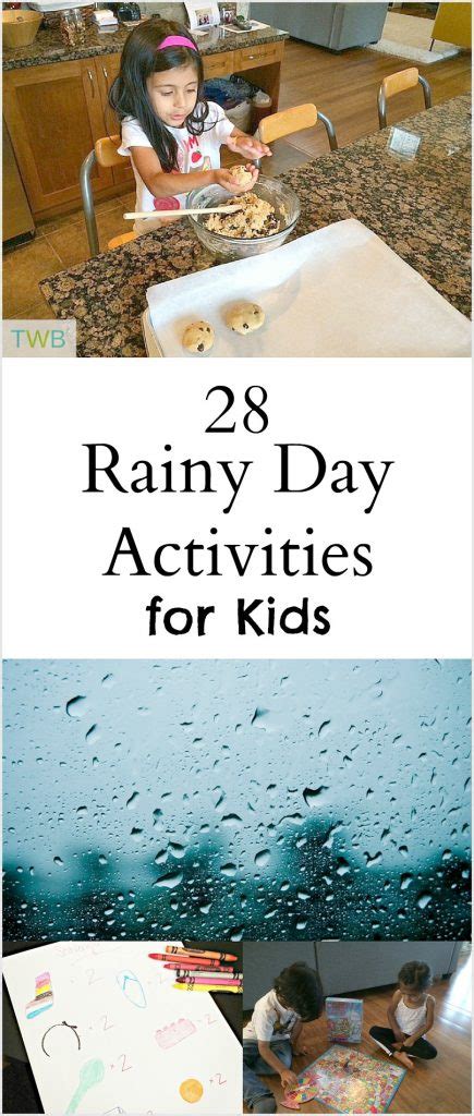 28 Rainy Day Activities For Kids The Write Balance