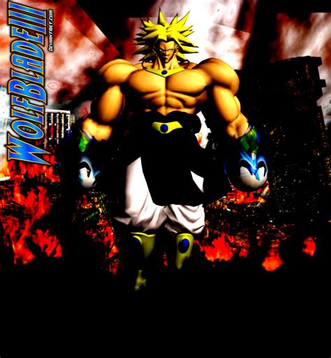 Nightmare Broly By Wolfblade111 On Deviantart