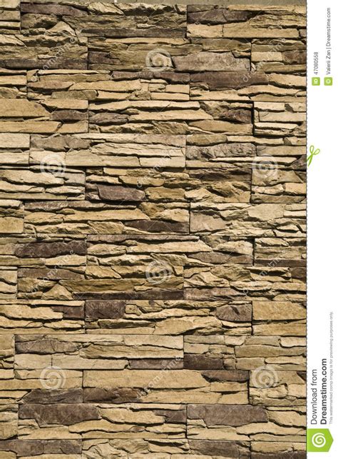 Decorative Stone Wall Stock Photo Image Of Dirty Clay