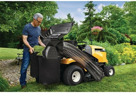 Cub Cadet Double Bagger Lawn Tractor Attachment 42 In46 In Flexible