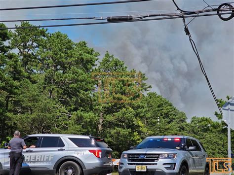 Update Plane Crash Sparked Wildfire In Ocean County Grows To 831 Acres