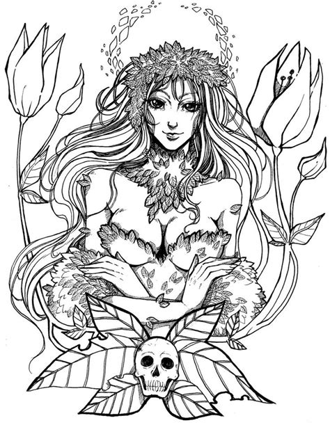 Star wars coloring pages han solo. Poison Ivy - my favorit girl from DC Comics *W* - Dar-chan ...