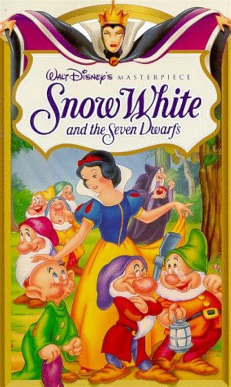 Snow White And The Seven Dwarfs Walt Disney S Masterpiece On VHS With