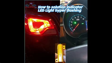 How To Solution Indicator Led Light Hyper Flashing In Any Car Bright
