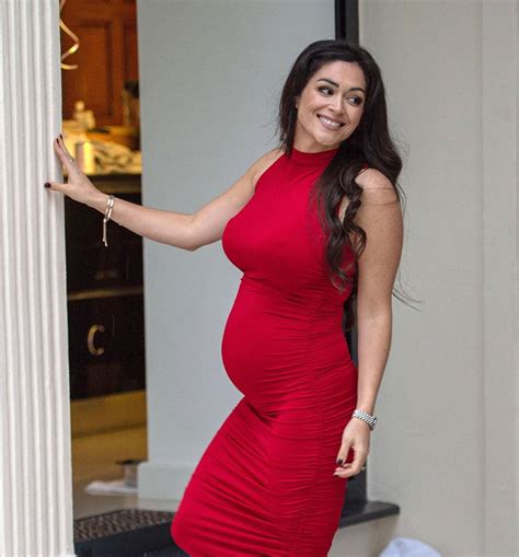 Casey Batchelor Shows Off Her Baby Bump On A Photoshoot In London